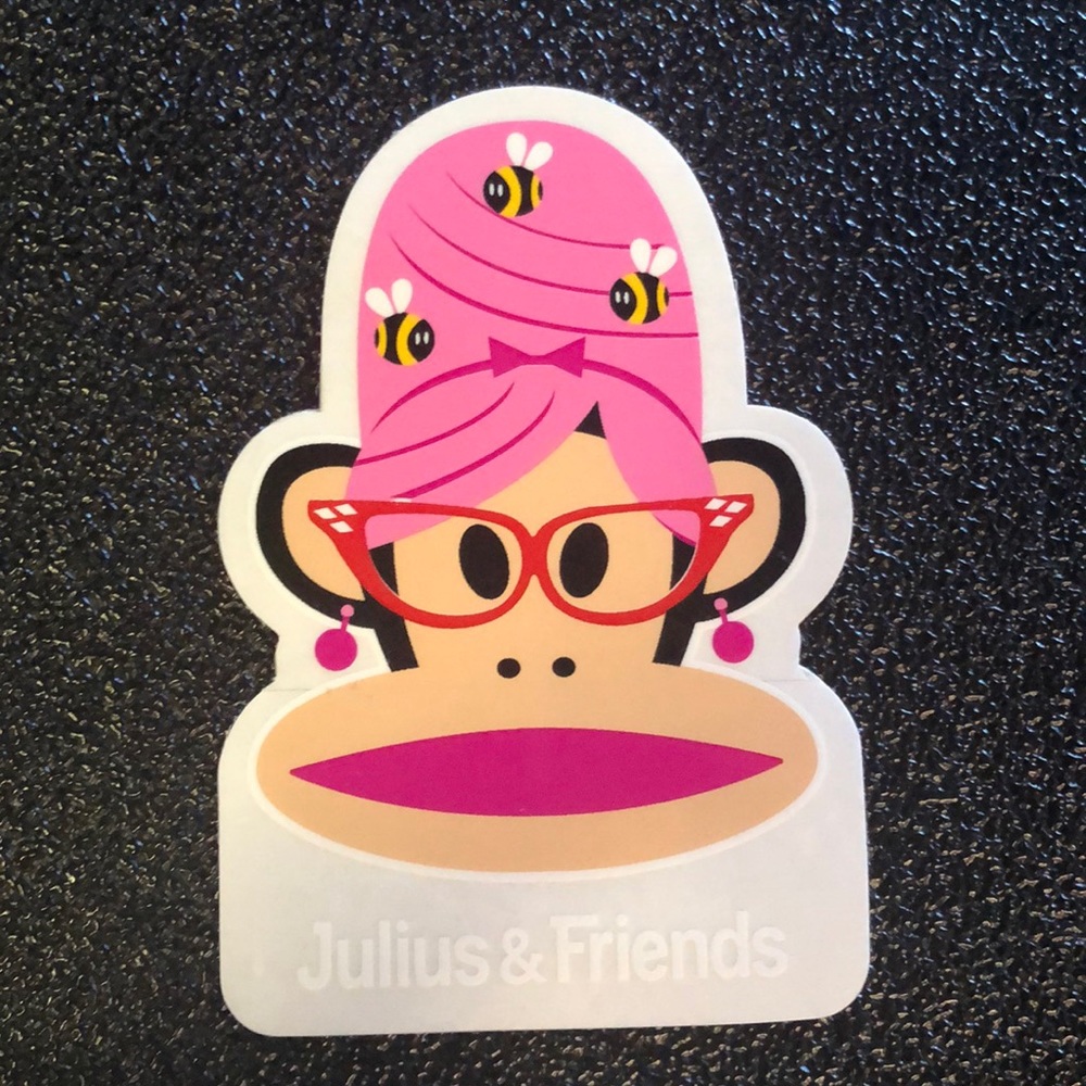Vintage Paul Frank sticker (Beehive)